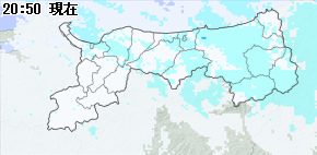 雨量分布マップ