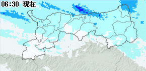 雨量分布マップ