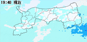 雨量分布マップ