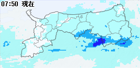 雨量分布マップ