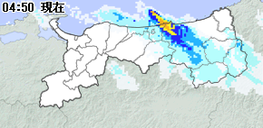 雨量分布マップ
