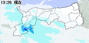 雨量分布マップ