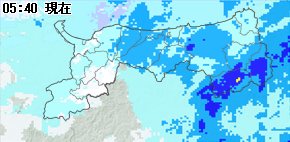 雨量分布マップ